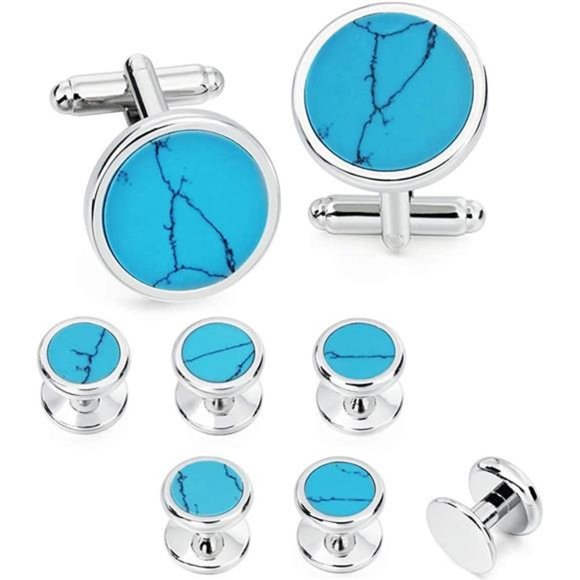 Accessories Motherofpearl Tuxedo Shirt Button And Cufflink Set Poshmark